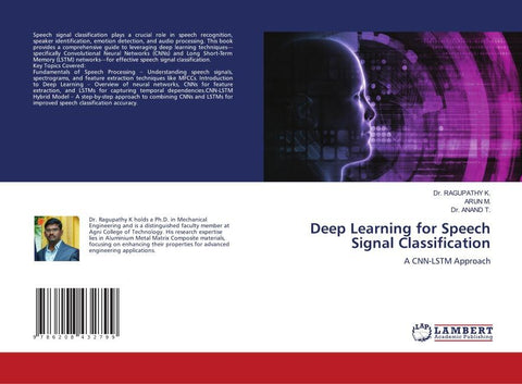 Deep Learning for Speech Signal Classification