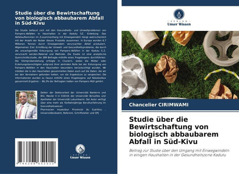 Studie über die Bewirtschaftung von biologisch abbaubarem Abfall in Süd-Kivu