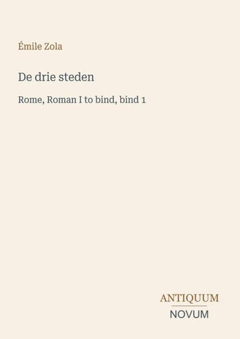 De drie steden