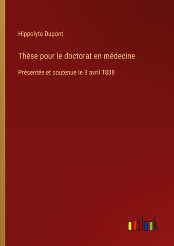 Thèse pour le doctorat en médecine