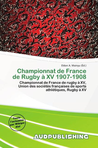 Championnat de France de Rugby à XV 1907-1908