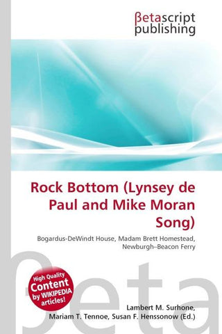 Rock Bottom (Lynsey de Paul and Mike Moran Song)