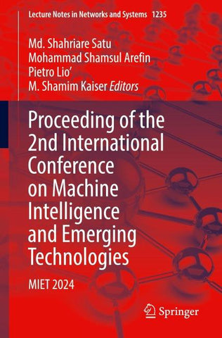 Proceeding of the 2nd International Conference on Machine Intelligence and Emerging Technologies