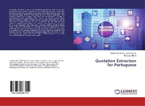 Quotation Extraction for Portuguese