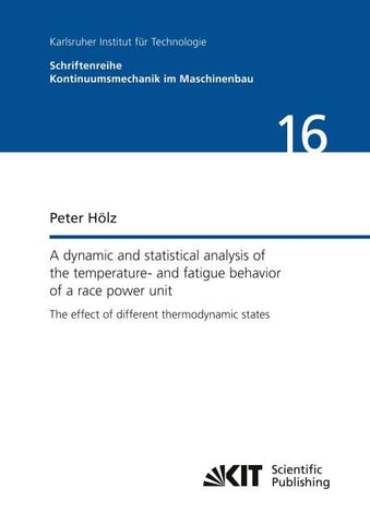 A dynamic and statistical analysis of the temperature- and fatigue behavior of a race power unit – The effect of different thermodynamic states