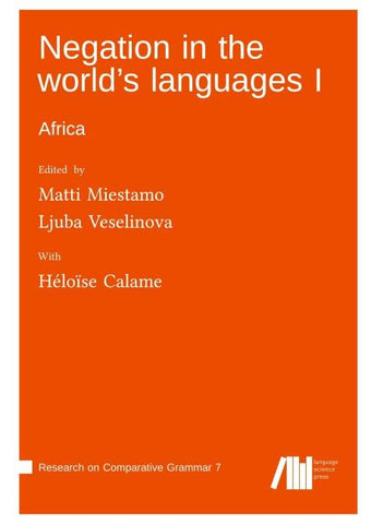 Negation in the world's languages I