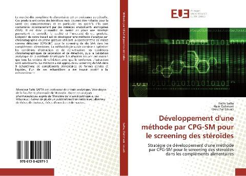 Développement d'une méthode par CPG-SM pour le screening des stéroïdes