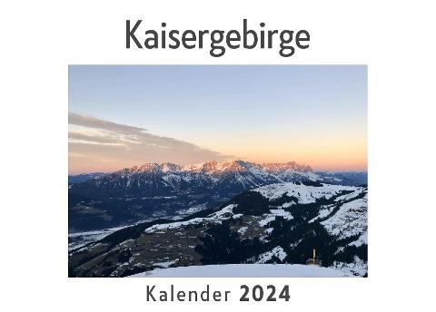 Kitzbüheler Alpen (Wandkalender 2024, Kalender DIN A4 quer, Monatskalender im Querformat mit Kalendarium, Das perfekte Geschenk)
