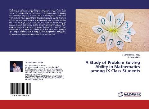 A Study of Problem Solving Ability in Mathematics among IX Class Students