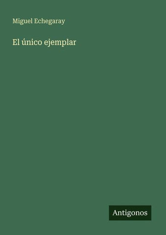 El único ejemplar