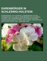 Ehrenbürger in Schleswig-Holstein