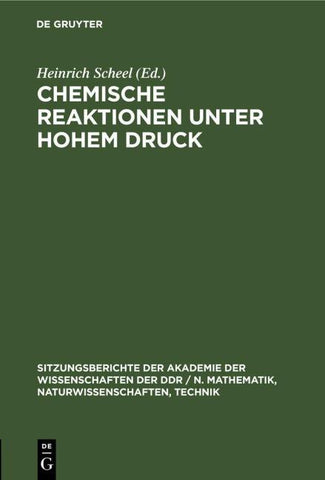 Chemische Reaktionen unter hohem Druck