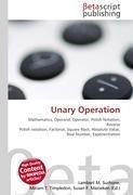 Unary Operation