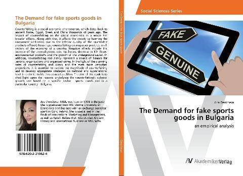 The Demand for fake sports goods in Bulgaria