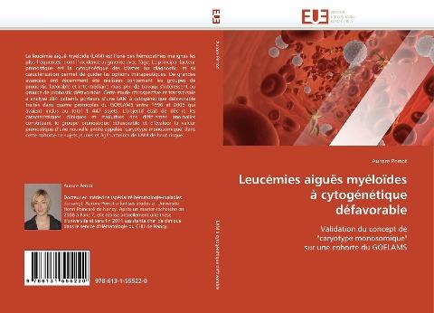 Leucémies aiguës myéloïdes à cytogénétique défavorable