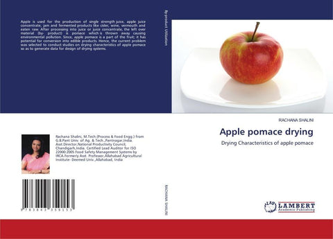 Apple pomace drying