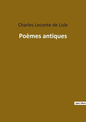 Poèmes antiques