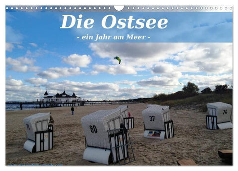 Die Ostsee - Ein Jahr am Meer (Wandkalender 2026 DIN A3 quer), CALVENDO Monatskalender