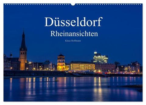 Düsseldorf - Rheinansichten (Wandkalender 2026 DIN A2 quer), CALVENDO Monatskalender