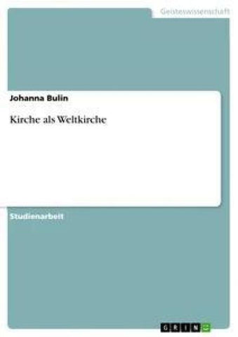 Kirche als Weltkirche