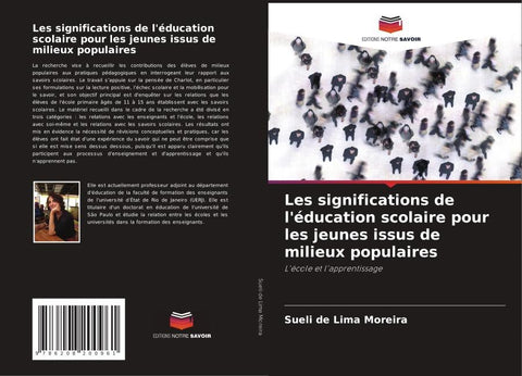 Les significations de l'éducation scolaire pour les jeunes issus de milieux populaires