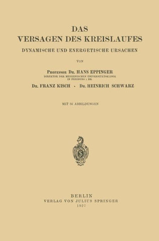 Das Versagen des Kreislaufes