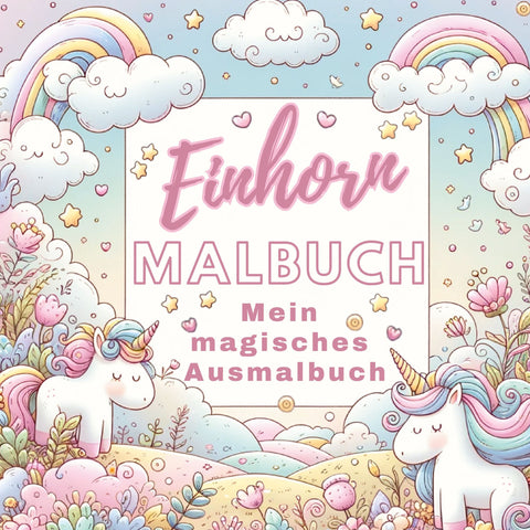 Einhorn Malbuch – Mein magisches Ausmalbuch