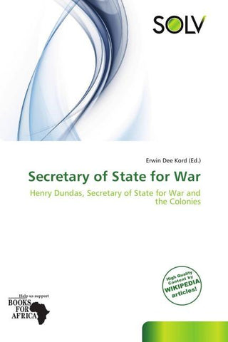 Secretary of State for War