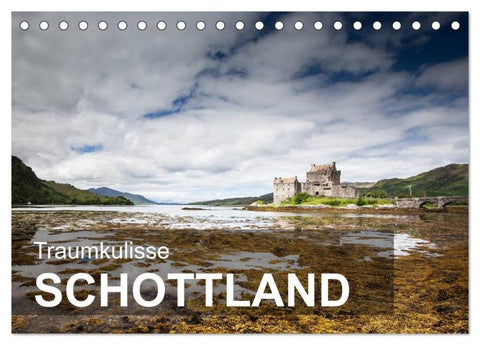 Traumkulisse Schottland (Tischkalender 2026 DIN A5 quer), CALVENDO Monatskalender