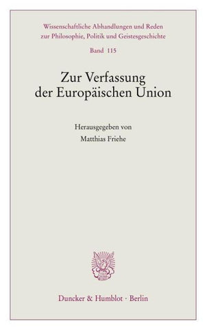 Zur Verfassung der Europäischen Union