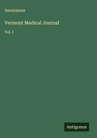 Vermont Medical Journal