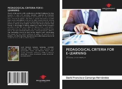 PEDAGOGICAL CRITERIA FOR E-LEARNING