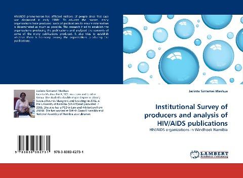 Institutional Survey of producers and analysis of HIV/AIDS publications