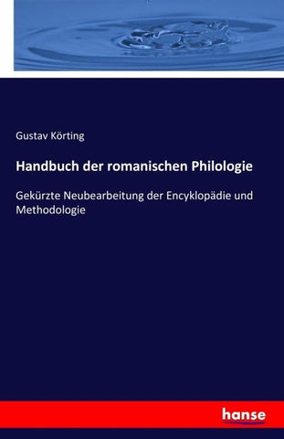 Handbuch der romanischen Philologie