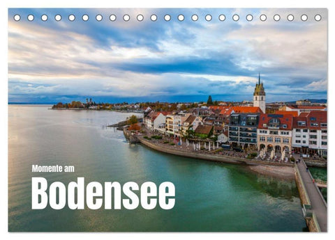 Momente am Bodensee (Tischkalender 2026 DIN A5 quer), CALVENDO Monatskalender