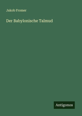 Der Babylonische Talmud
