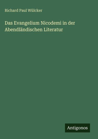 Das Evangelium Nicodemi in der Abendländischen Literatur