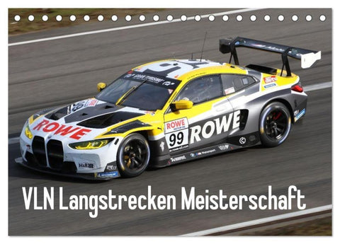 VLN Langstrecken Meisterschaft (Tischkalender 2026 DIN A5 quer), CALVENDO Monatskalender
