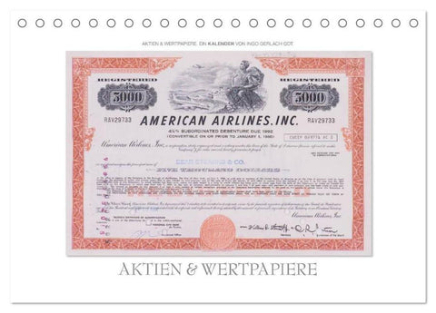 Aktien & Wertpapiere / CH-Version (Tischkalender 2026 DIN A5 quer), CALVENDO Monatskalender