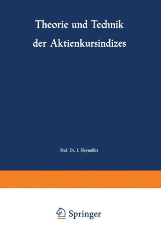 Theorie und Technik der Aktienkursindizes