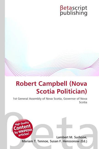Robert Campbell (Nova Scotia Politician)