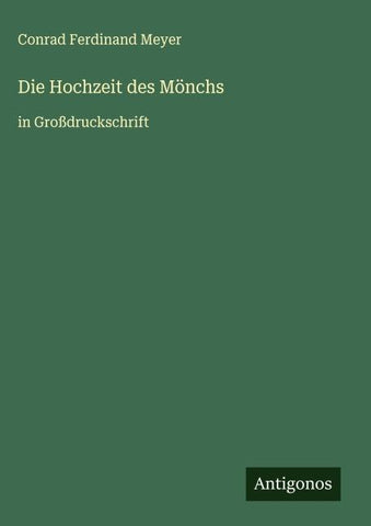 Die Hochzeit des Mönchs