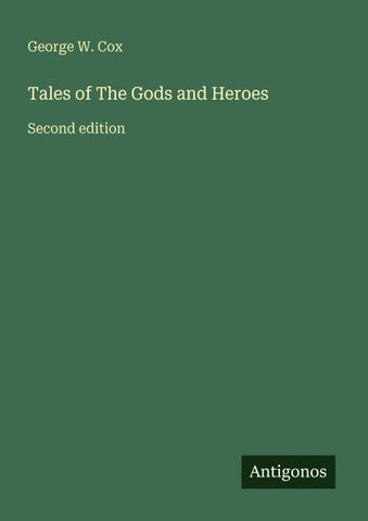 Tales of The Gods and Heroes