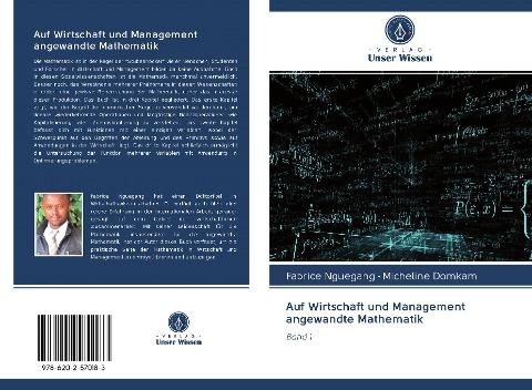Auf Wirtschaft und Management angewandte Mathematik