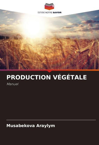 PRODUCTION VÉGÉTALE