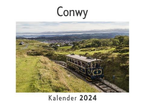 Conwy (Wandkalender 2024, Kalender DIN A4 quer, Monatskalender im Querformat mit Kalendarium, Das perfekte Geschenk)