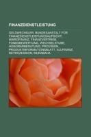 Finanzdienstleistung