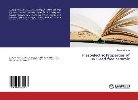 Piezoelectric Properties of BKT lead free ceramic