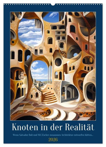 Knoten in der Realität (Wandkalender 2026 DIN A2 hoch), CALVENDO Monatskalender