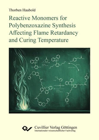 Reactive Monomers for Polybenzoxazine Synthesis Affecting Flame Retardancy and Curing Temperature